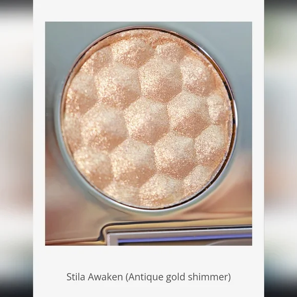 NEW Stilla Blue Realm Velvet Eye Shadow Palette Limited Edition Cream Like - Picture 9 of 12